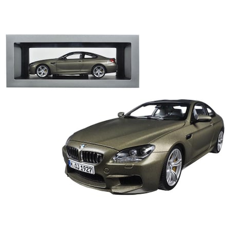 Paragon 1 by 18 Scale Diecast BMW M6 F13M Coupe Frozen Bronze Model Car 97053